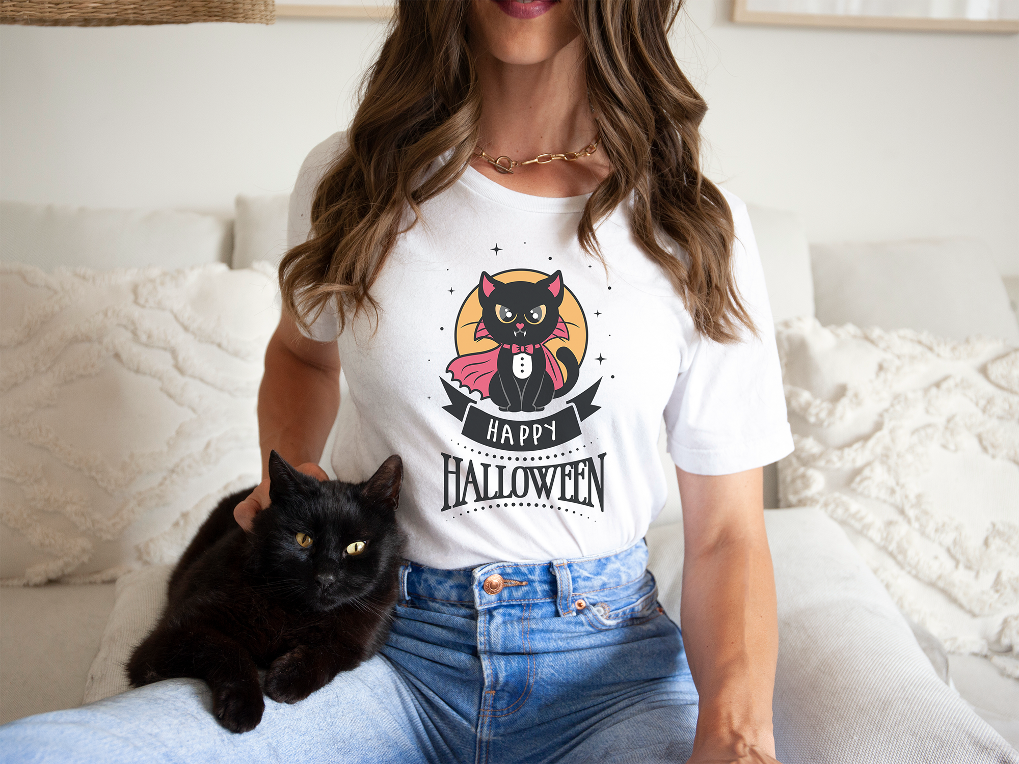 "Cat Vampire" - Damen T-Shirt