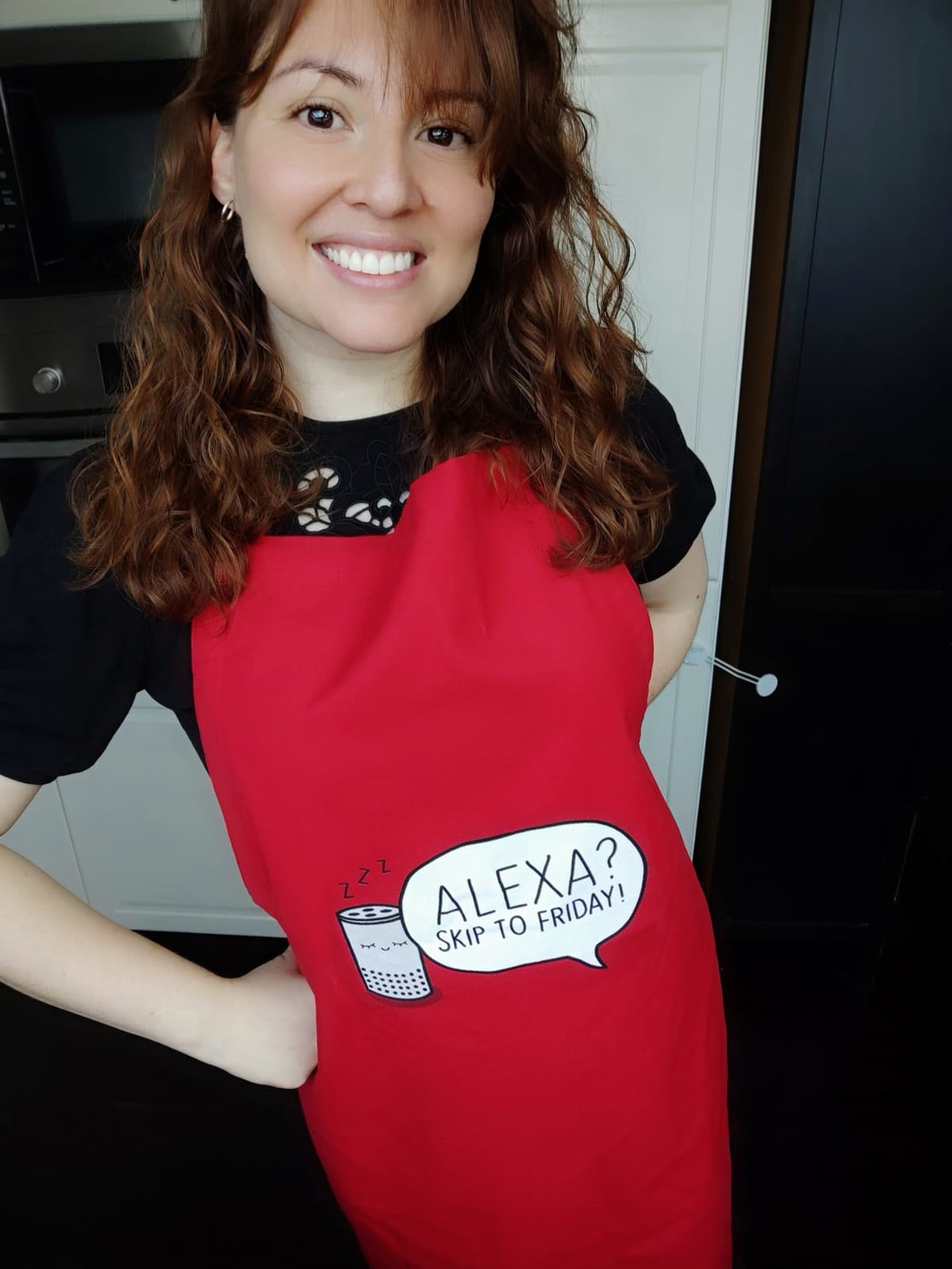 "Alexa? Skip to Friday!" - Kochschürze