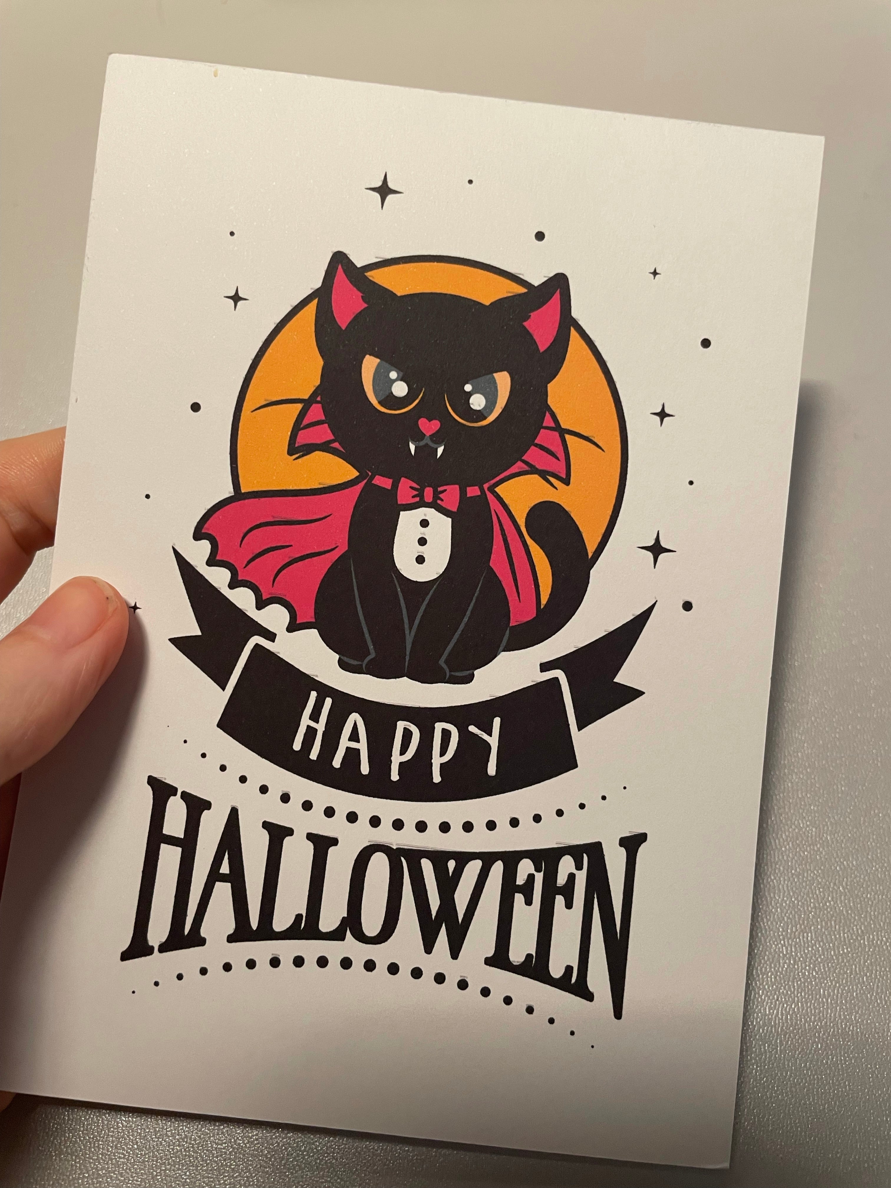"Happy Halloween"  Grußkarte (A6)