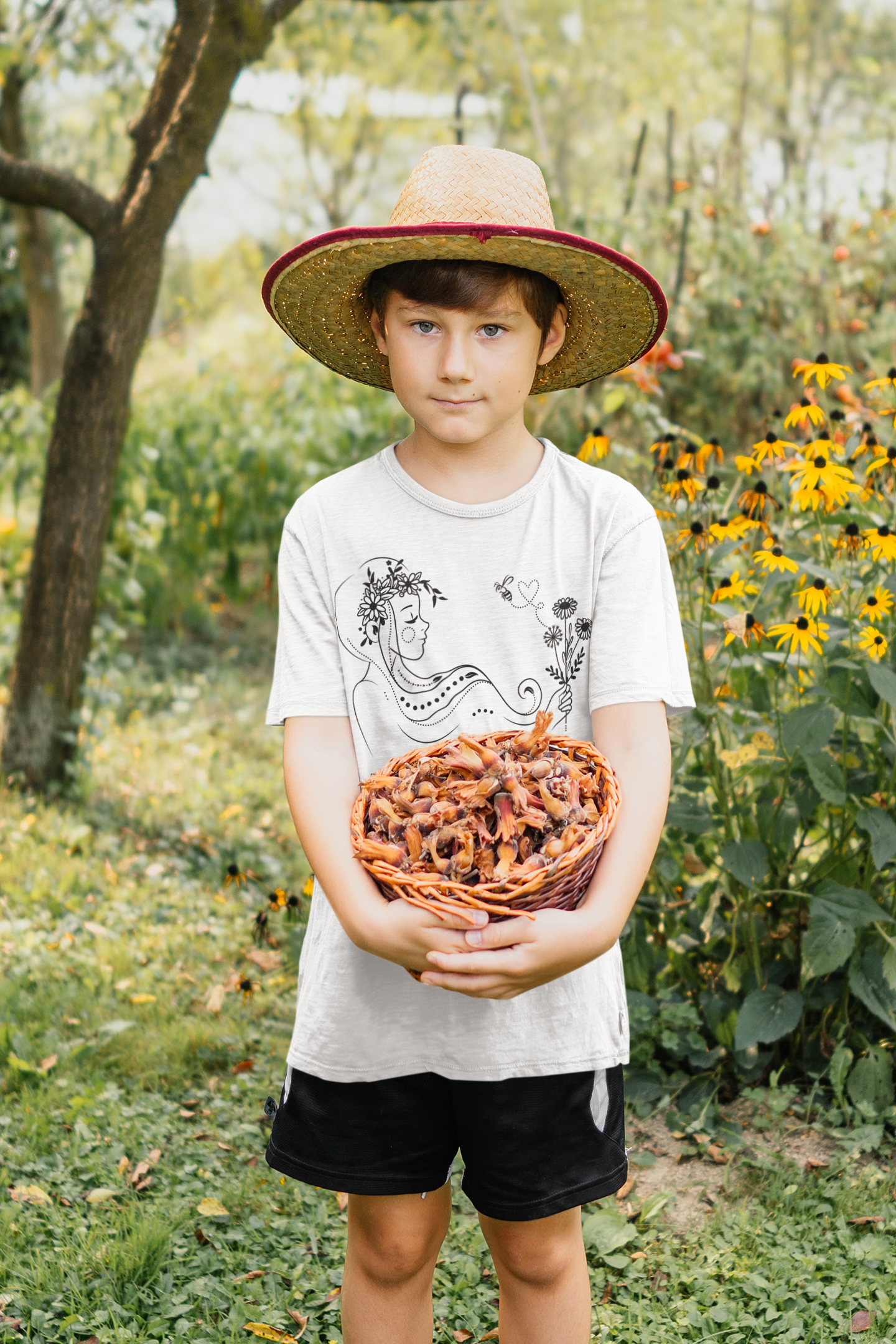 "Bienenliebe" - Kinder Fair & Bio T-Shirt