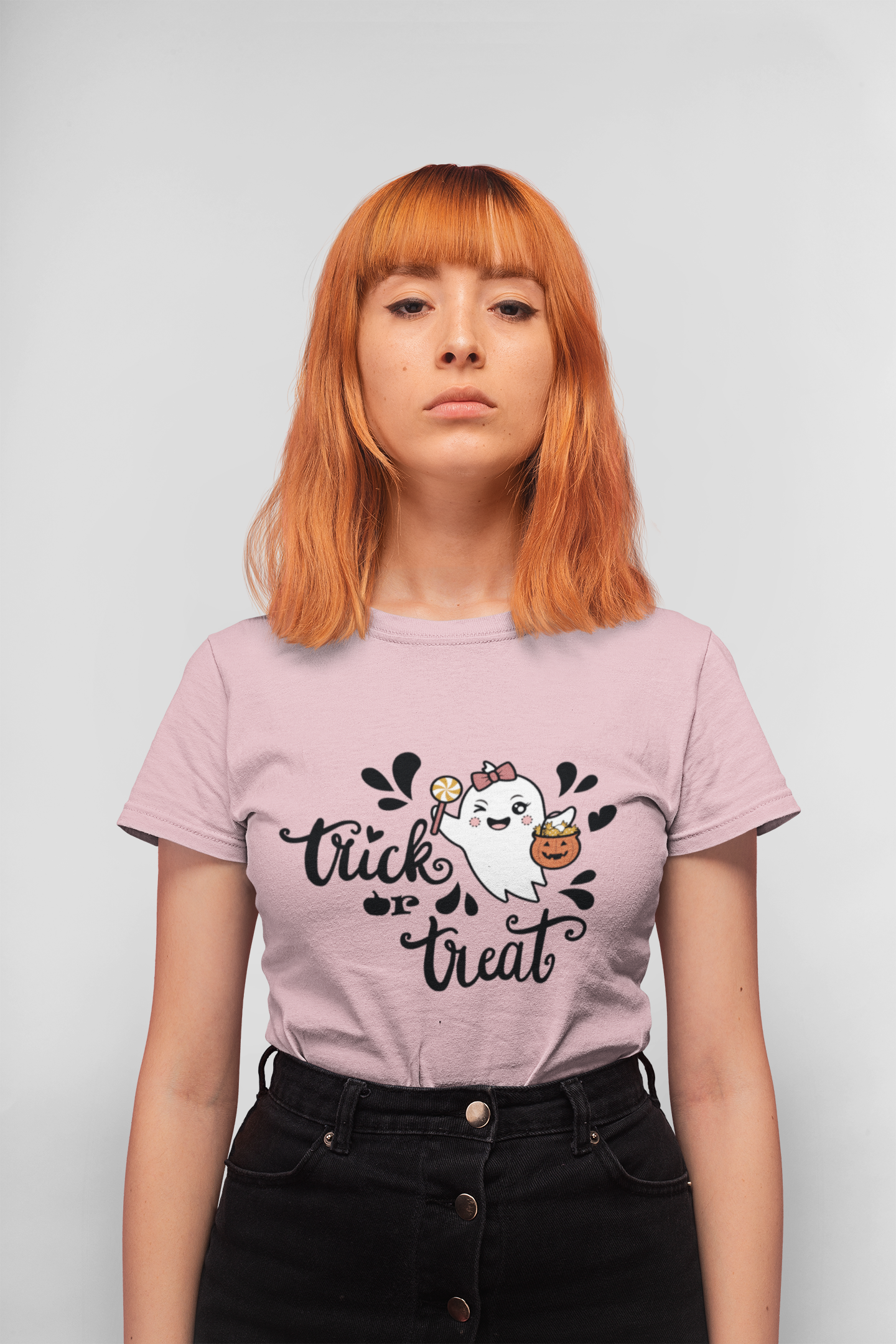 "Trick or Treat" - T-Shirt für Damen und Herren