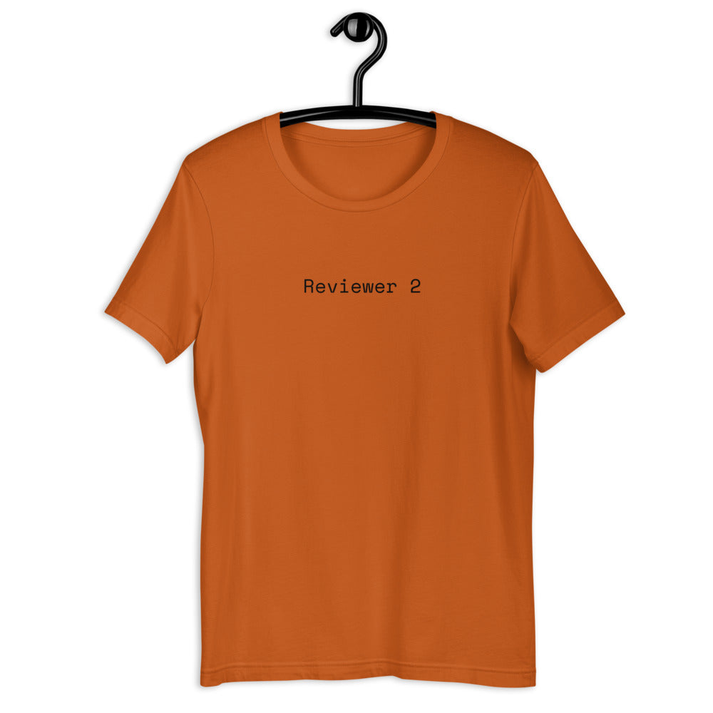 "Reviewer 2" - T-Shirt für Damen und Herren