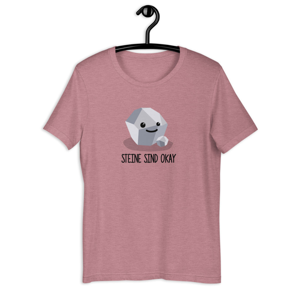 "Steine sind okay" - T-Shirt für Damen und Herren