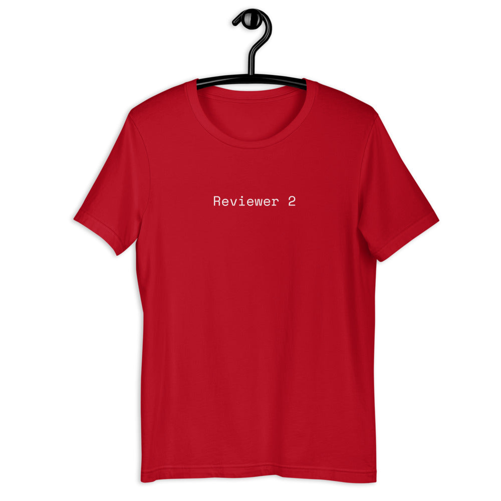 "Reviewer 2" - T-Shirt für Damen und Herren